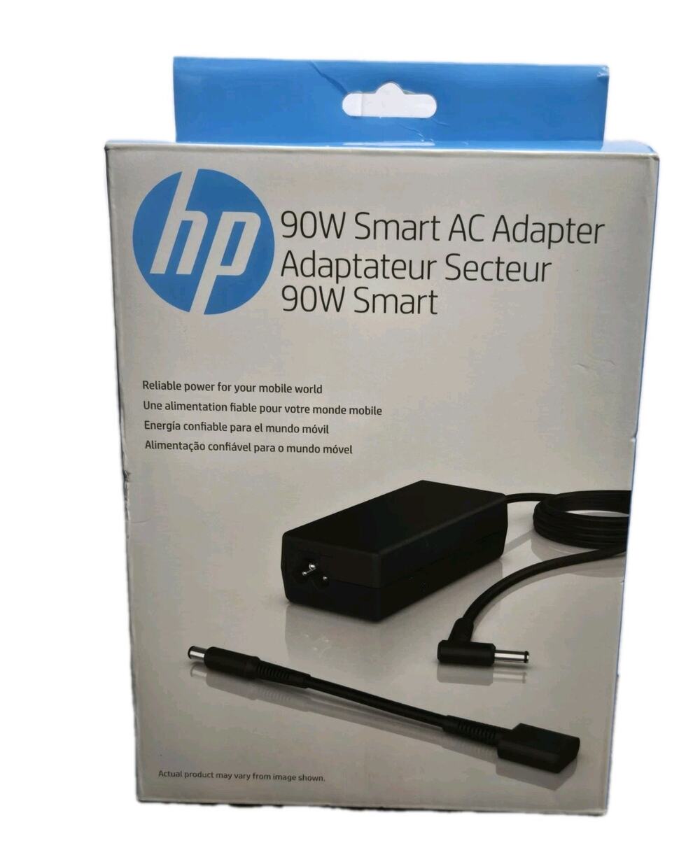 Genuine HP 90W Smart AC Power Adapter Charger - Open Box - Universal for HP